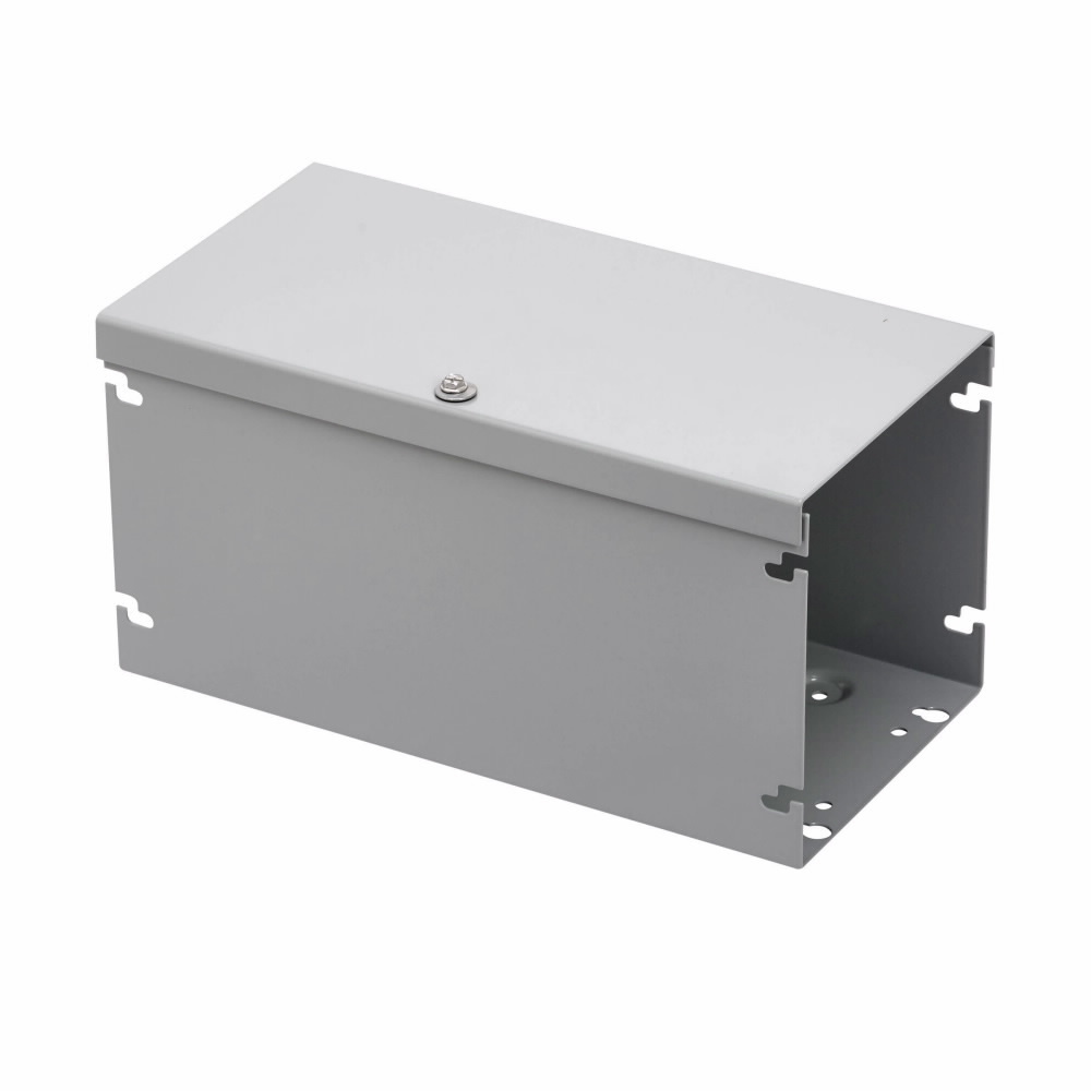 88120-3RHSNK EnviroShield Through Hole Wireway, 120 in L x 8 in W x 8 in H, Hinged Cover, Steel