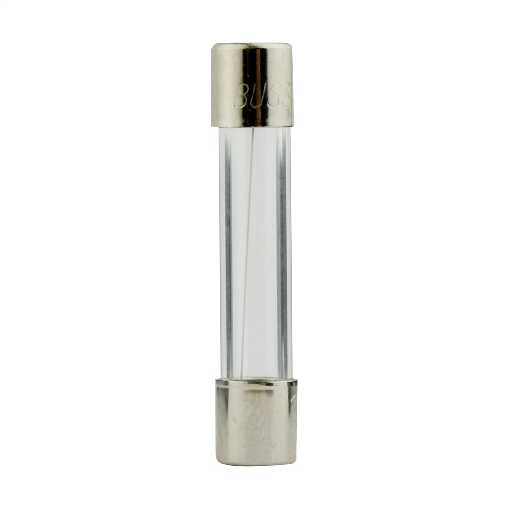 AGC-4-R Small Dimension Fast Acting Fuse With Nickel Plated Brass End Caps, 4 A, 250 V AC, 200 A, 10 kA Interrupt, Cylindrical Body