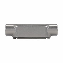 C28SS Condulet Type-C Conduit Outlet Body With Cover and Gasket, 3 in Hub, 5 Form, Malleable Iron, Hot Dipped Galvanized