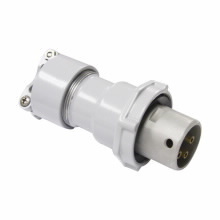 CCP1034CD PowerMate Drilling Watertight Pin and Sleeve Plug, 600 VAC/250 VDC, 100 A, 4 Poles, 3 Wires