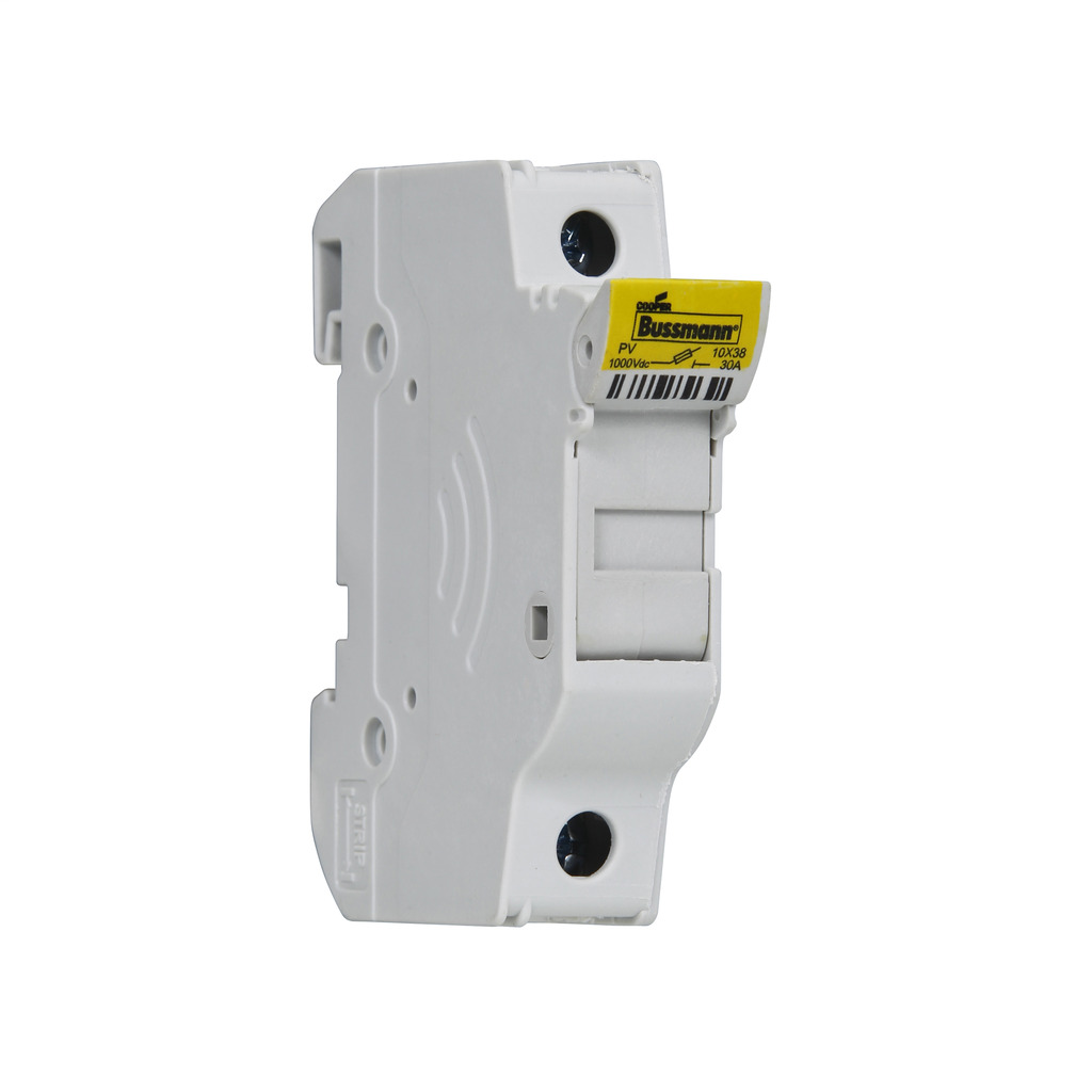 CHPV1U Modular Fuse Holder, 1 kV DC, 30 A, 18 to 4 AWG Wire, 1 Pole