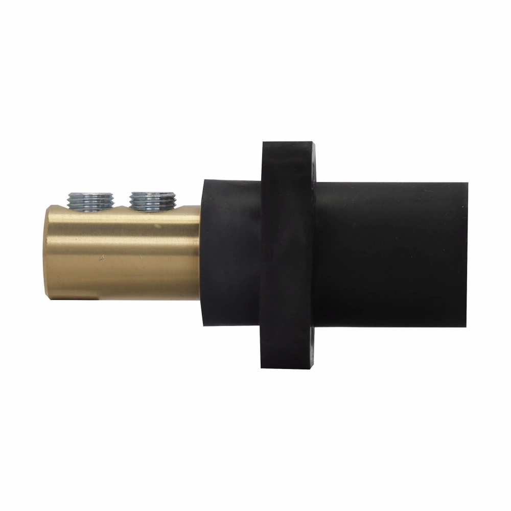 E1016-1732 Cam-Lok J Series 1-Pole Insulated Female Receptacle, 600 VAC/VDC, 400 A