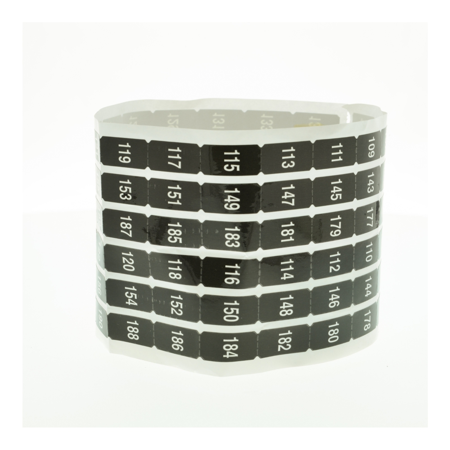 NF204OE Number Strip, For Use With I-Line NF Circuit Breaker Panelboard, 103 to 204 Odd/Even Number