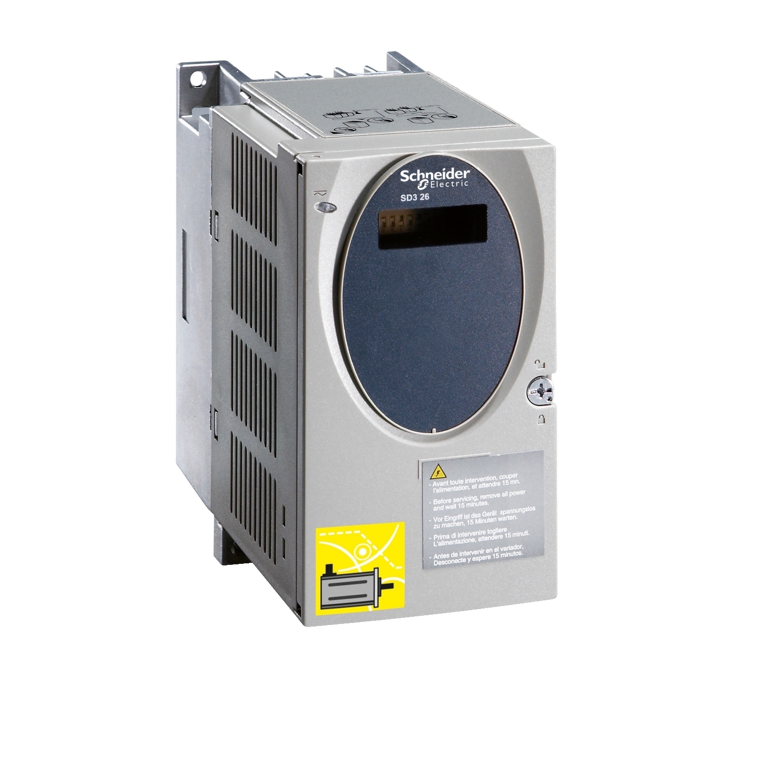 SD326DU25S2 Lexium 1-Phase Standard Motion Control Stepper Motor Drive, 100 to 120/200 to 230 V AC/V DC, 50/60 Hz, 25 mA at 5 V DC, 7 mA at 24 V DC Input