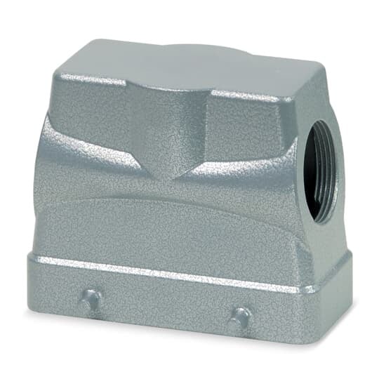 SH010MV Pos-E-Kon B Series Double Post Hood With Gasket, Side 1 x 1/2 in NPT Entry, Standard Mount, Die Cast Aluminum