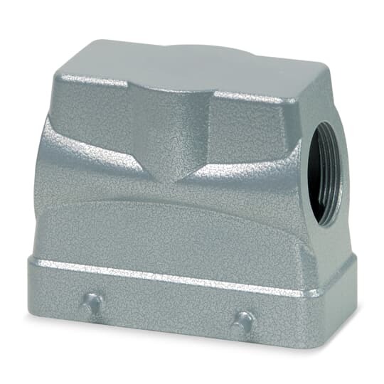 SH016MV Pos-E-Kon B Series Double Post Hood With Gasket, Side 1 x 3/4 in NPT Entry, Standard Mount, Die Cast Aluminum