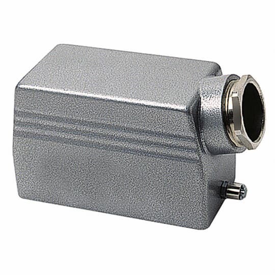 SH606H075MV Pos-E-Kon B Series Single Post Hood With Gasket, Side 1 x 3/4 in NPT Entry, Standard Mount, Die Cast Aluminum