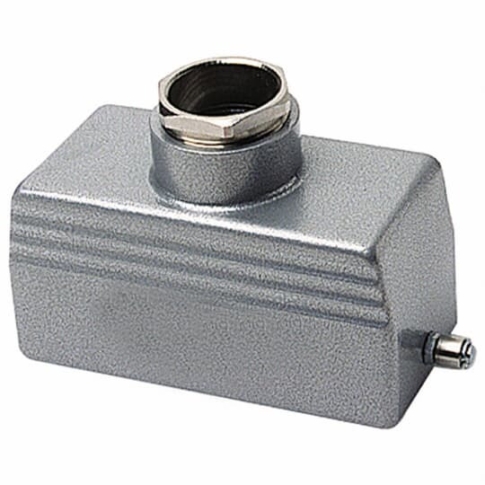 TH816H100MV Pos-E-Kon B Series Single Post Hood With Gasket, Top 1 x 1 in NPT Entry, Standard Mount, Die Cast Aluminum