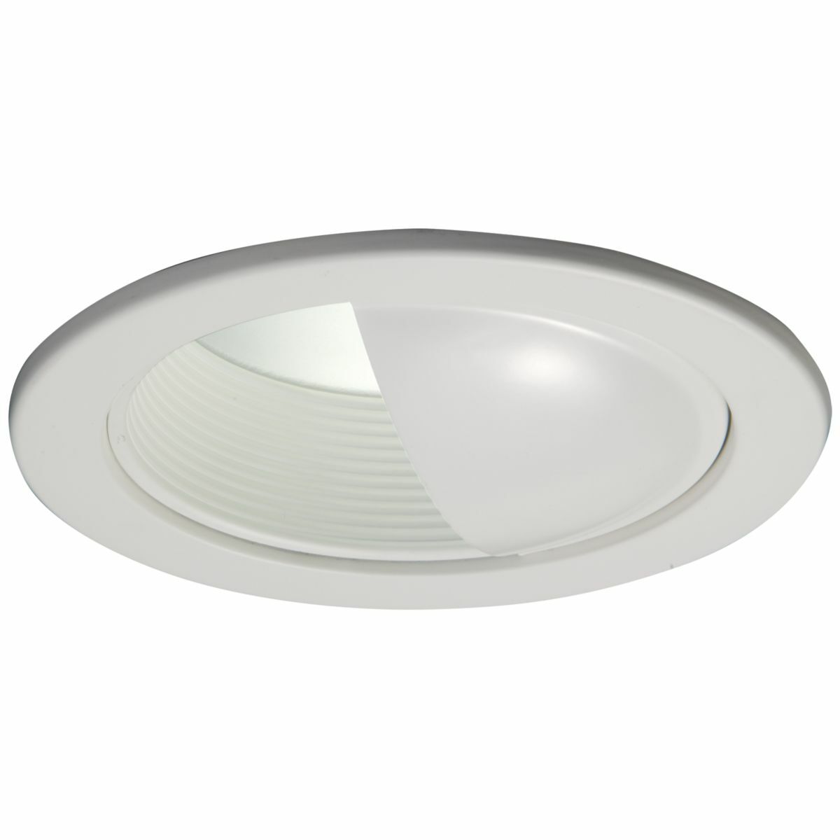5030W Halo Wall Wash Round Lighting Trim, 5 in ID x 6-3/8 in OD, For Use With H5 Housing, Aluminum