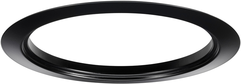 TR6 BL Trim Ring, For Use With 24, 25, 244S, 254 and 264 Trims, Black