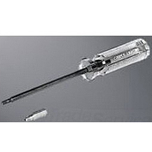 VRSD Tamperproof Vandal Resistant Center Pin Screwdriver, #8, T20 Torx Point