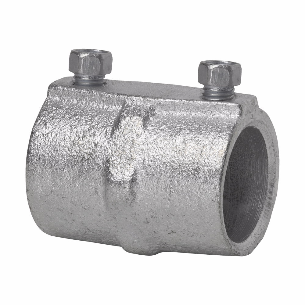 161 Setscrew Conduit Coupling, 3/4 in, For Use With Rigid/IMC Conduit, Steel, Zinc Plated