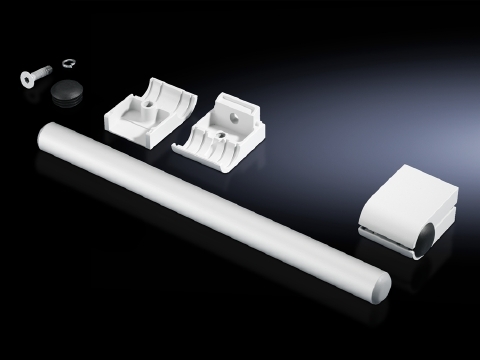 2389000 Handle Set, 420 mm L, For Use With SZ Series Enclosure, Aluminum/Die Cast Zinc, Natural Anodized