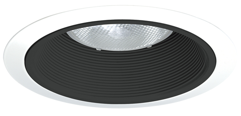 24 BWH 24 Series Downlight Tapered Baffle Trim, 7-5/8 in OD, Halogen Lamp, For Use With IC2, TC2, TC2R, C22, IC22W, IC22LEDG4, IC922LEDG4, TC922LEDG4, APT2 Series Housing