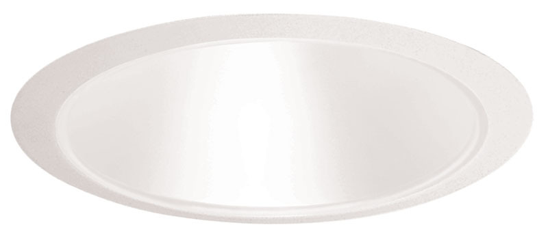 27 WWH 27 Series Downlight Tapered Cone Trim, 7-5/8 in OD, Incandescent Lamp, For Use With IC2, TC2, IC22, IC22LEDG4, IC22RLEDG4, IC922LWDG4, APT2 Series Housing