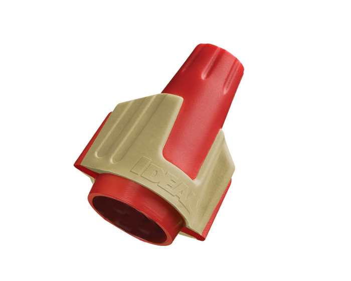 30-644J Twister PRO Wire Connector, Model 344, Red/Tan, Jar of 500