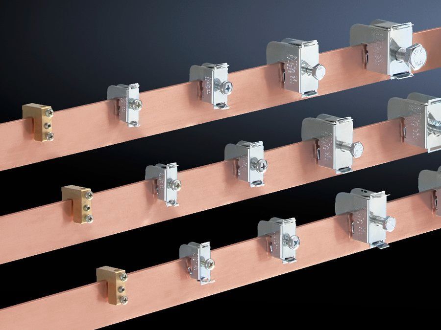 3456500 Conductor Connection Clamp, For Use With 10 mm H Busbar, 2.5 to 16 sq-mm Wire Size, Sheet Steel