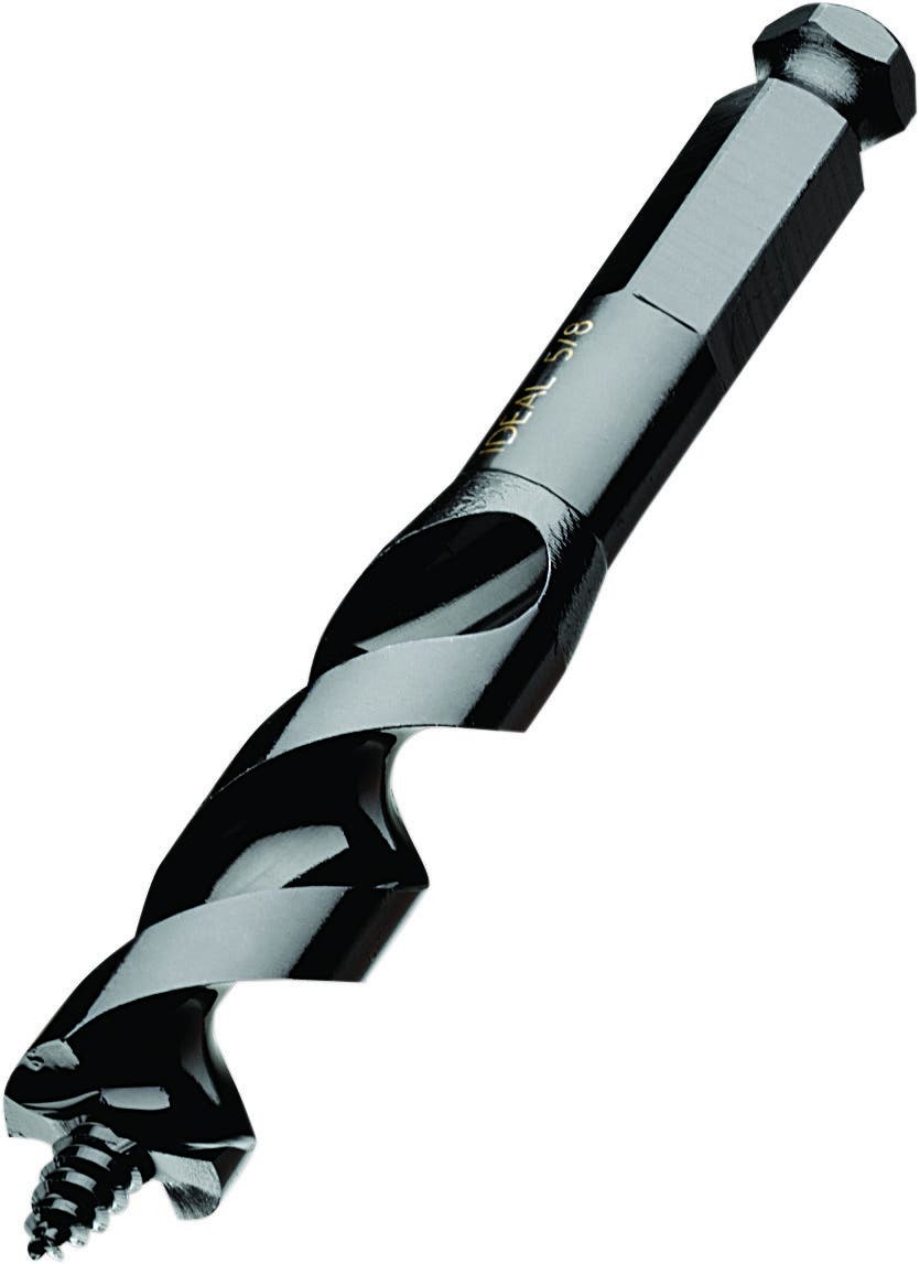 35-862 Mini Utility Auger Bit, 5/8 in Dia, 4-3/4 in OAL, 2-1/2 in L, 7/16 in Shank