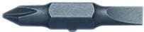 35-941 Replacement Bit, #1, 3/16 in Phillips/Slotted Point, Steel