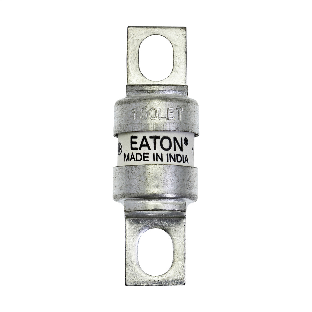 100LET British Style High Speed Fuse, 100 A, 240 V AC, 200 kAIC Interrupt, Class: AR, Cartridge Body