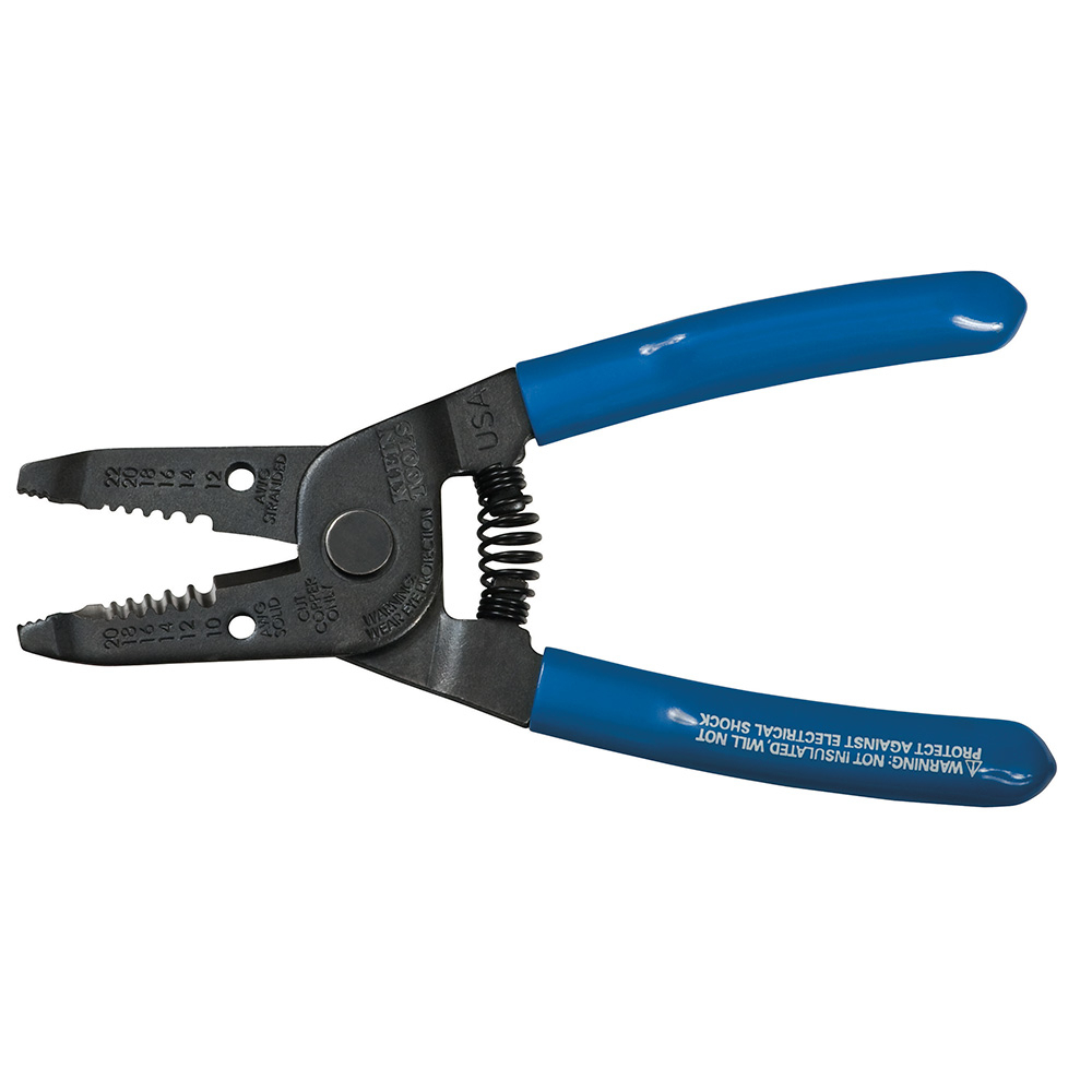 1011 Insulated Wire Stripper/Cutter, 22 to 12 AWG Stranded, 20 to 10 AWG Solid Cable/Wire