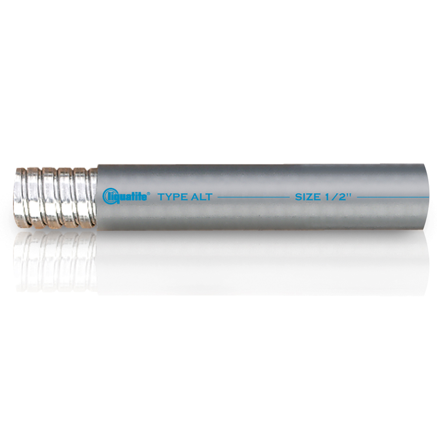42102 Liquatite Type ALT Liquid Tight Flexible Metal Conduit, 3/4 in Trade, 0.82 to 0.84 in ID x 1.03 to 1.05 in OD, 100 ft L, Aluminum
