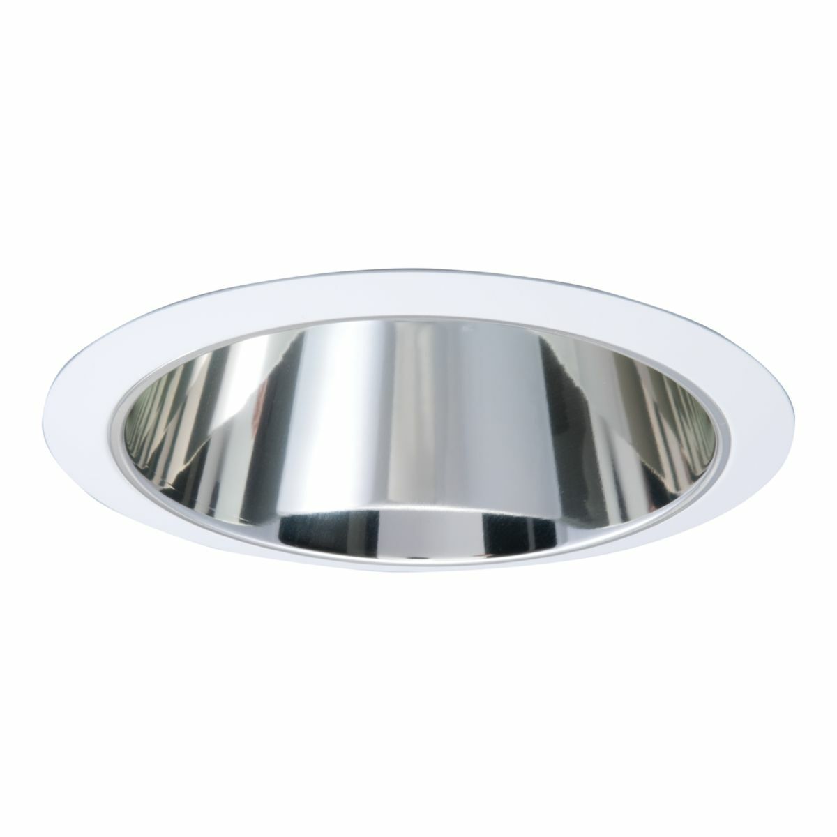 426 Halo H7 426 Cone Lighting Trim, 6 in Dia Inside x 7-1/4 in Dia Outside, LED Lamp, For Use With H27T and H27RT Housing, Metal