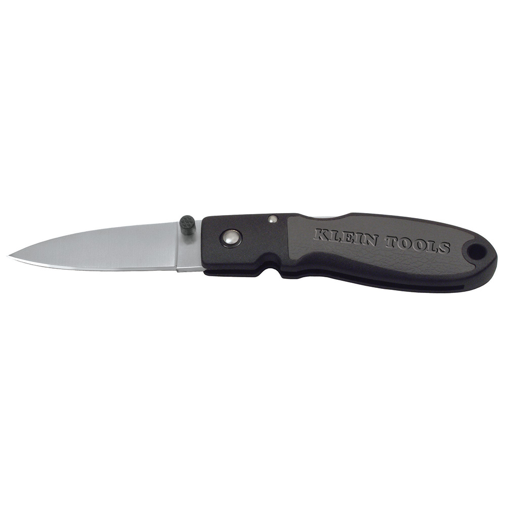 44002 1-Blade Lightweight Pocket Knife, AUS8 Stainless Steel Drop Point Blade, 2-3/8 in L Blade, Lock Back Opening