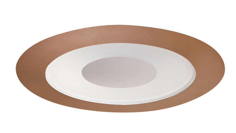 441 WWH Adjustable Downlight Low Voltage Lensed Trim, 5 in OD, Halogen Lamp, For Use With IC44N, IC44W, IC44S, TC44, TC44V, TC44S, TC44R Series Housing
