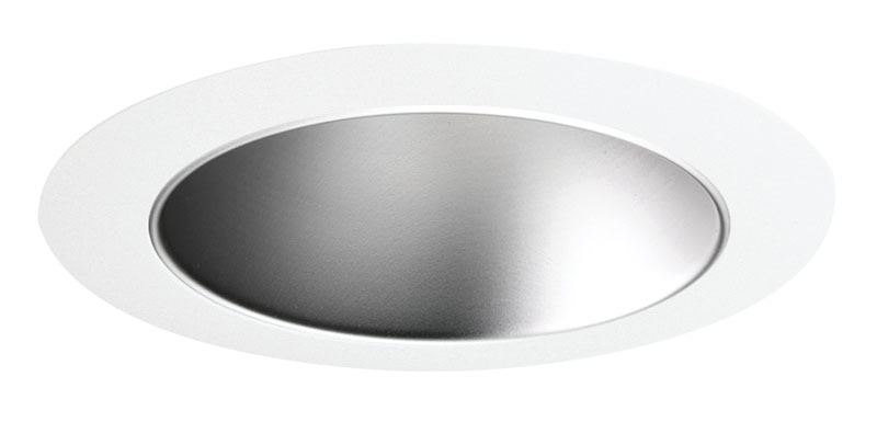 447 HZWH Adjustable Low Voltage Cone Trim, 5 in OD, Halogen Lamp, For Use With IC44N, IC44W, TC44, TC44V, TC44S, TC44R, TC47, TC47V, APT44 Series Housing