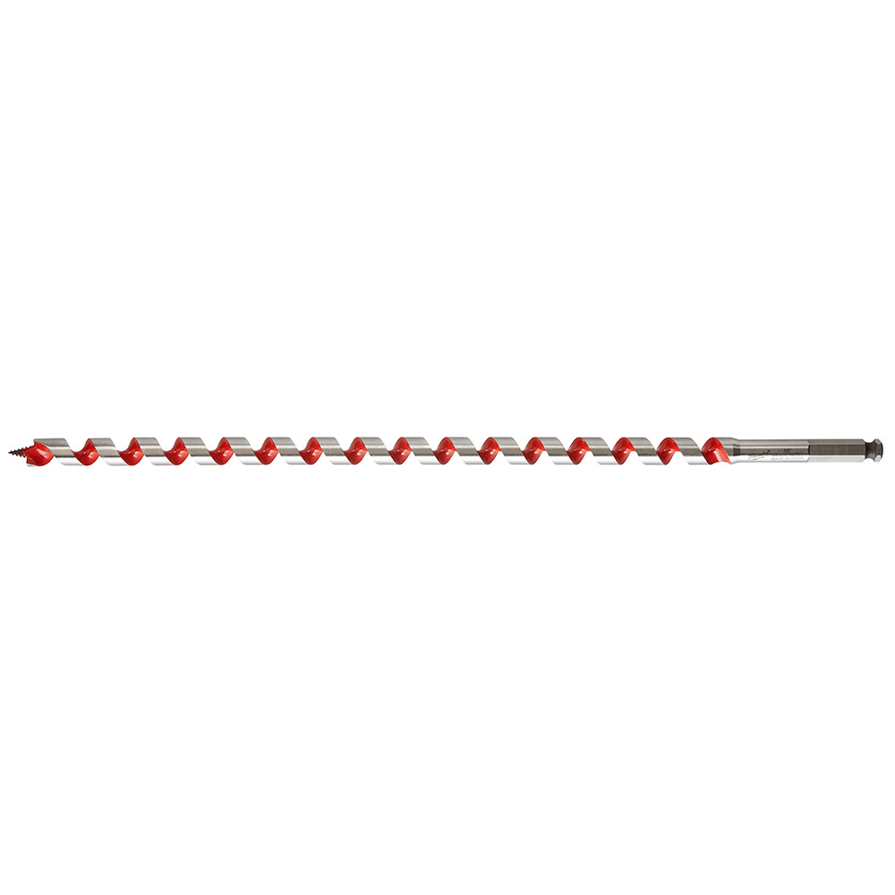 48-13-5620 Heavy Duty Solid Center Ship Auger Bit, 5/8 in Dia, 18 in OAL, 15 in L Spiral Flute, 7/16 in Shank