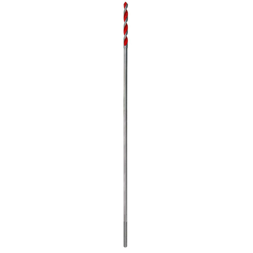 48-13-7125 Extra Length General Purpose Heavy Duty Bellhanger Bit, 1/4 in Dia, 12 in OAL, 1/4 in Shank, Bright