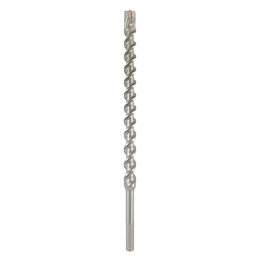 48-20-3972 4-Cutter Rotary Hammer Drill Bit, 1-1/4 in Drill Bit, 45/64 in SDS-Max Shank, 18 in D Cutting, Carbide Cutting Edge, 23 in OAL
