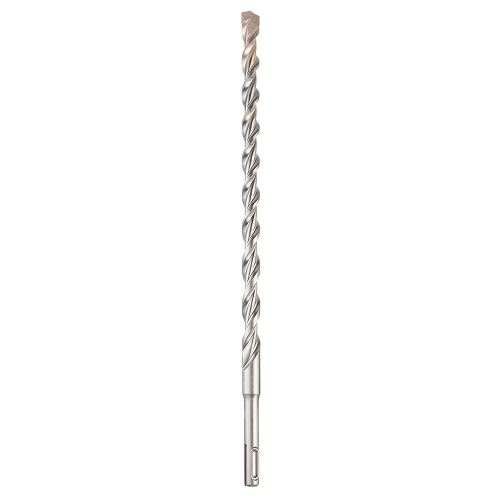 48-20-7438 M12 2-Cutter Rotary Hammer Drill Bit, 1/4 in Drill Bit, 25/64 in SDS-Plus Shank, 18 in D Cutting, Carbide Cutting Edge, 20 in OAL