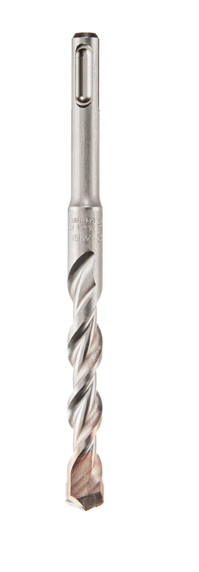 48-20-7471 M12 2-Cutter Single Tip Rotary Hammer Drill Bit, 1/2 in Drill Bit, SDS-Plus Shank, 4 in D Cutting, Carbide Cutting Edge, 6 in OAL