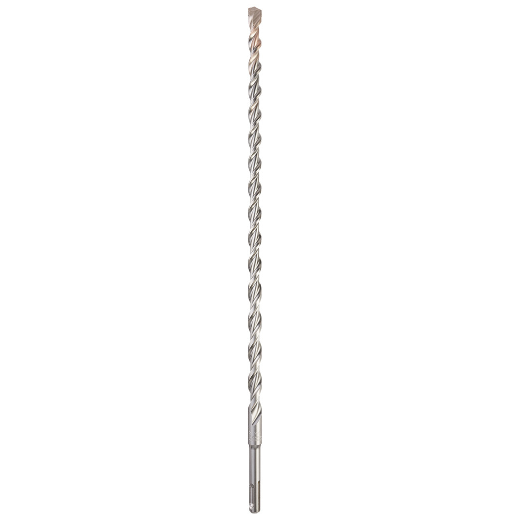 48-20-7477 M12 2-Cutter Single Tip Rotary Hammer Drill Bit, 1/2 in Drill Bit, SDS-Plus Shank, 16 in D Cutting, Carbide Cutting Edge, 18 in OAL