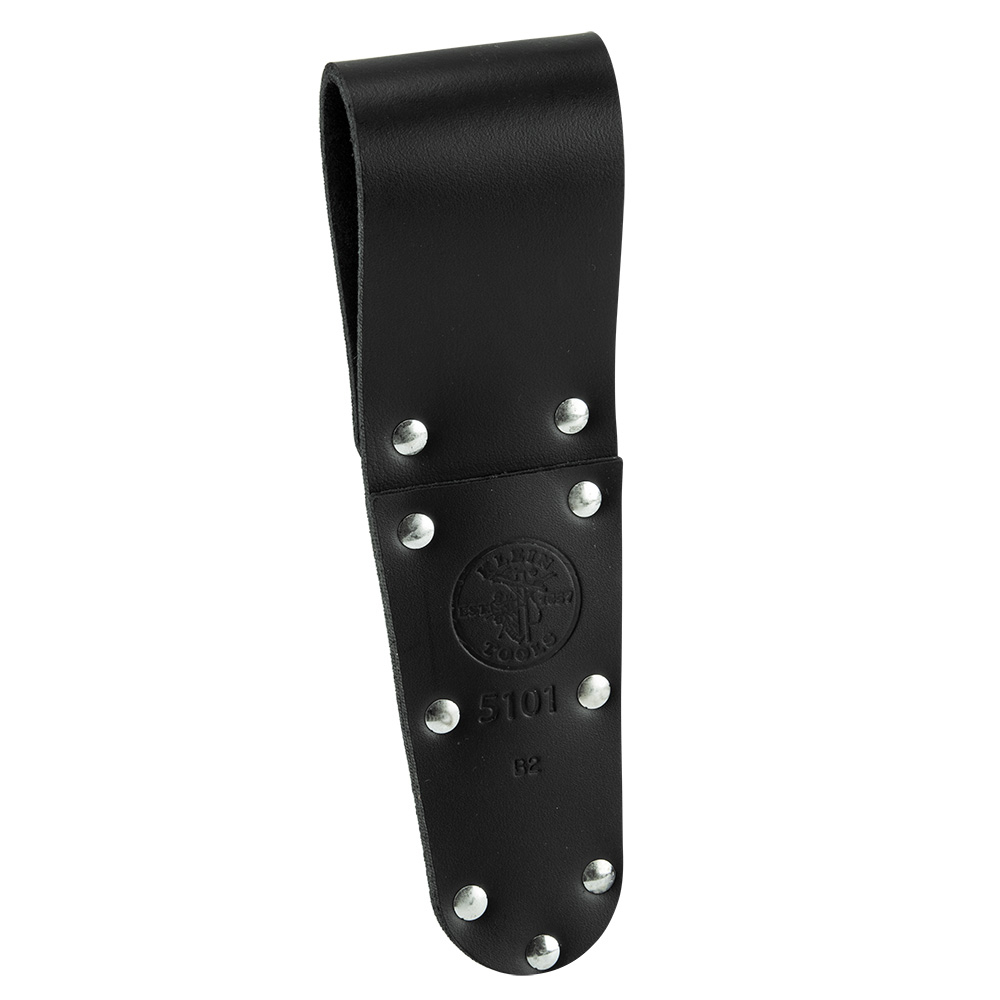 5101 1-Pocket Slotted Scissor Holder Tunnel, Leather, Black