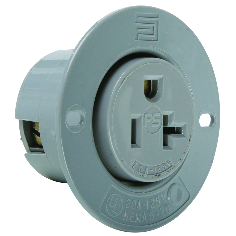5379SS Flanged Outlet, Gray