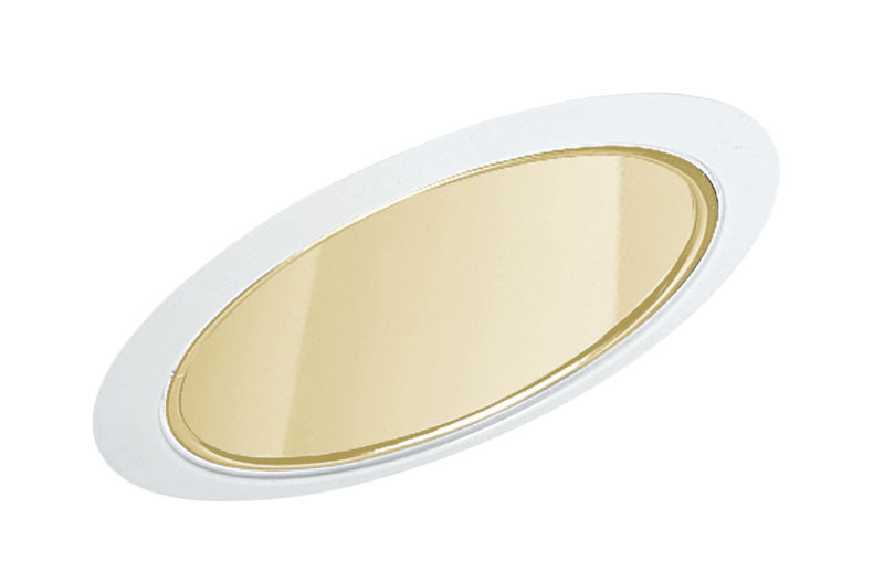 612 BWH Downlight Standard Sloped Cone Trim, 7-5/16 in ID x 7-3/4 in OD, Halogen Lamp, For Use With IC926, TC926, TC926R, IICPL926-42, ICPL926R-32 Series Housing