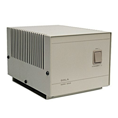 63-13-070-6 MCR Portable Open Style Power Conditioner With 70 to 3000 VA Voltage Regulation, 120 V AC Input, 120 V AC Output, 1 Phase