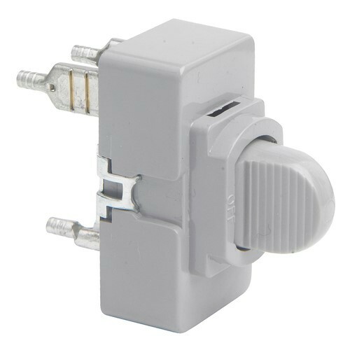 1091GRY Low Voltage Momentary Contact Switch, 3A 24VAC/VDC, Despard Interchangeable