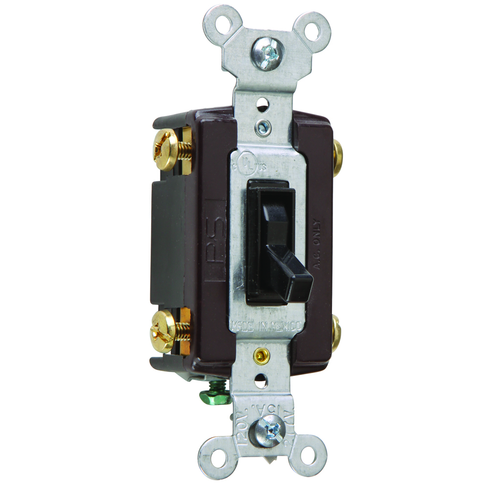 664BKG Trademaster Grounding Toggle Switch, Black