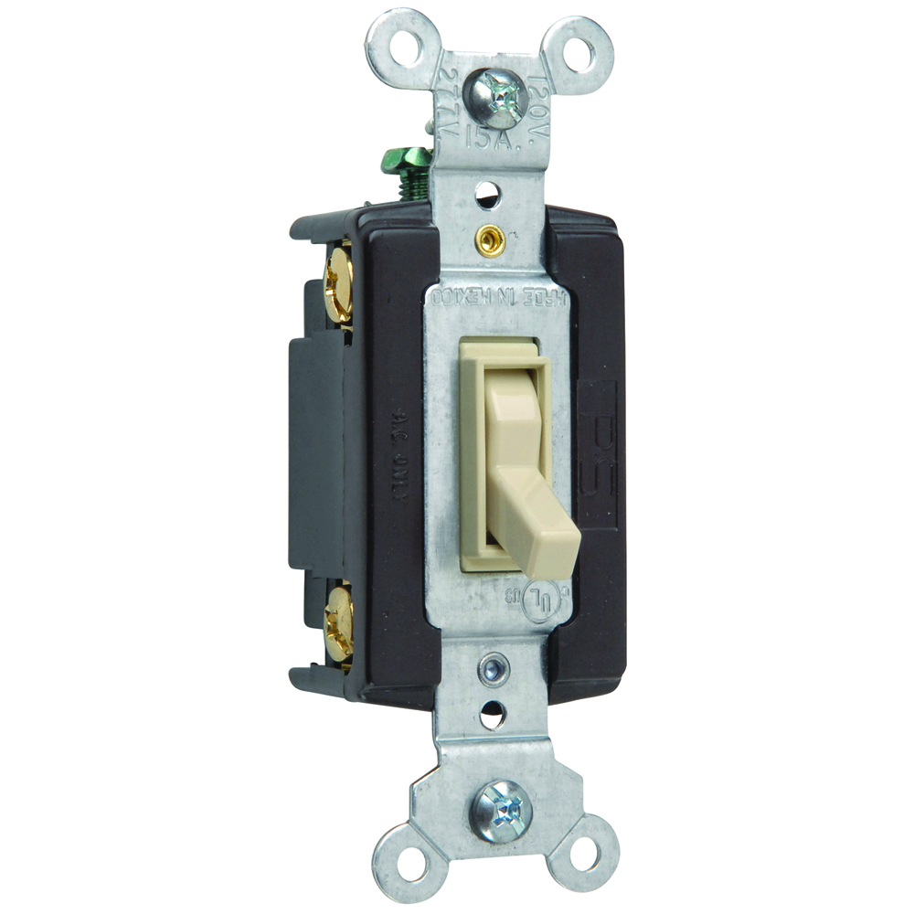 664IG Trademaster Grounding Toggle Switch, Ivory