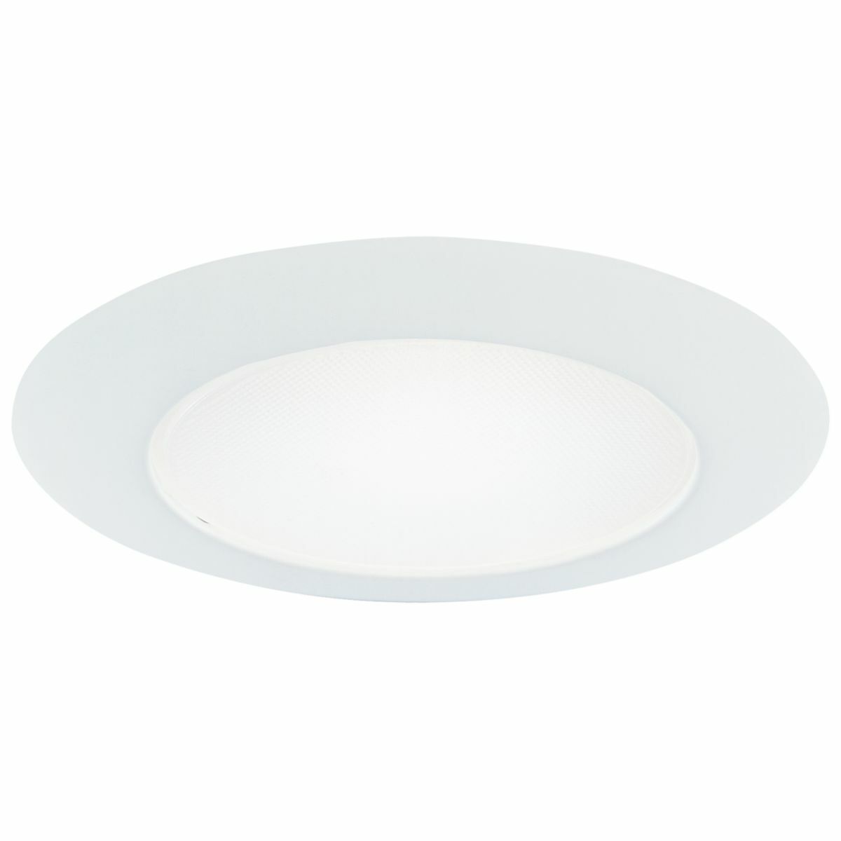 70P Halo Air-Tite H7 E26 Eyeball Low Profile Round Lighting Trim, 6 in ID x 8 in OD, LED Lamp, For Use With H7 Downlight Fixture, Polymer