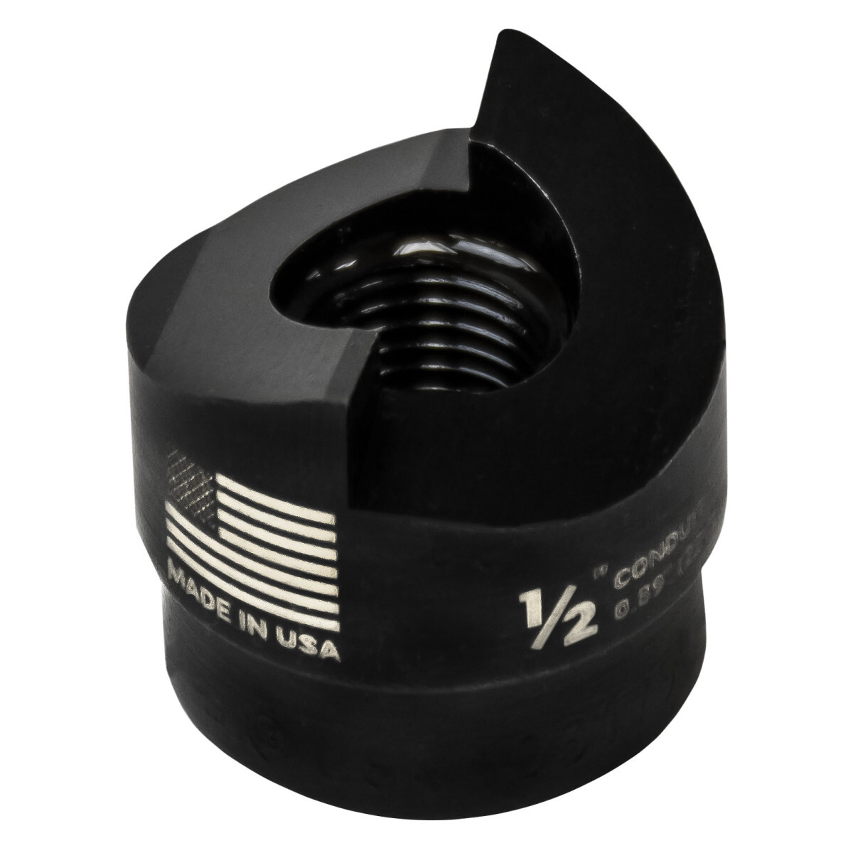 721-1/2P Slug-Buster Round Replacement Knockout Punch, 7/8 in Dia Cutting, 1/2 in Conduit/Pipe