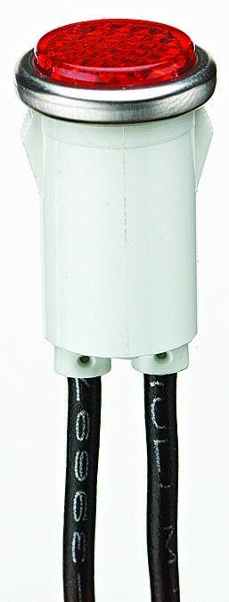 777321 Indicator Light, 125 V AC/DC, 2 mA, 0.33 W, Flush Lens