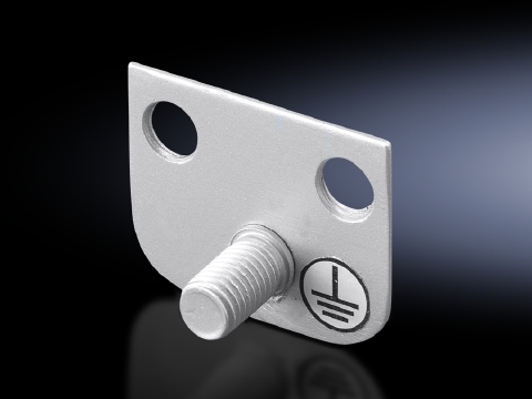 7829200 Central Grounding Bracket, For Use With DK Series Enclosure, M8x20 Thread, Sheet Steel, Zinc Plated