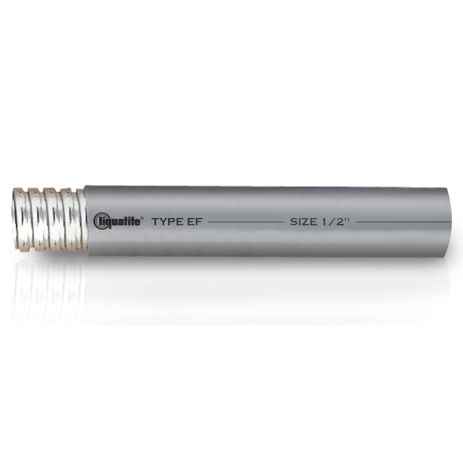 Type EF 11 Liquid Tight Flexible Conduit, 1/2 inch, Gray, 100 ft carton