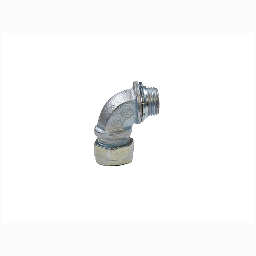 8050-W Type 8000W Compression Connector, 1/2 in Trade, For Use With EMT Conduit, Ductile/Malleable Iron, Zinc Plated
