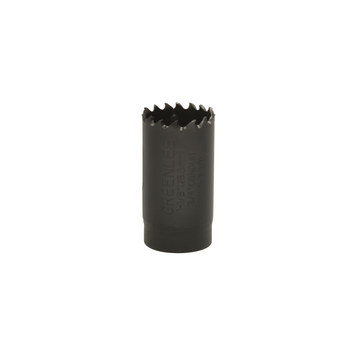 825-1-1/8 Variable Pitch Hole Saw, 1-1/8 in Dia, 1-5/8 in D Cutting, Bi-Metal Cutting Edge, 1/4 in, 5/16 in, 7/16 in Arbor